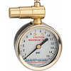 Accu-gage PR15BX Presta Dial LOW PRESSURE Air Gauge 0-15 psi