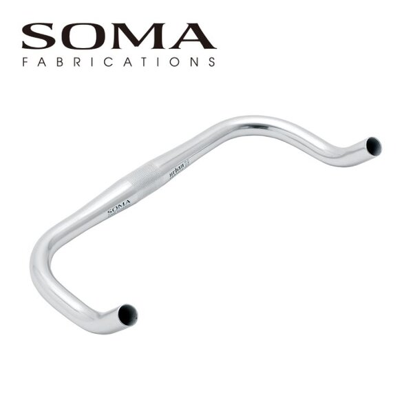 Soma Soma Urban Pursuit Handlebars (Alloy) 31.8mm clamp, 42cm width SILVER