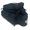 BiKASE Big Daddy bicycle rack bag (w/ panniers) 13" x 9" x 8"compatible with MIK (works only with MIK Rack - not Included)
