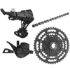 Shimano Cues U4000 9-Speed Bicycle Drivetrain Kit (Derailleur, Shifter, Chain, Cassette)