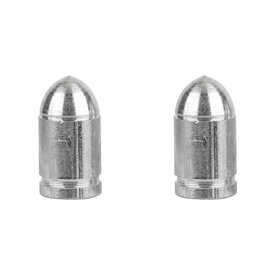 Trik Topz Trik Topz Bullet Bicycle PRESTA Valve Caps (pair) - SILVER