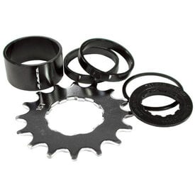 DMR DMR Single Speed Spacer Kit, 16t - Black