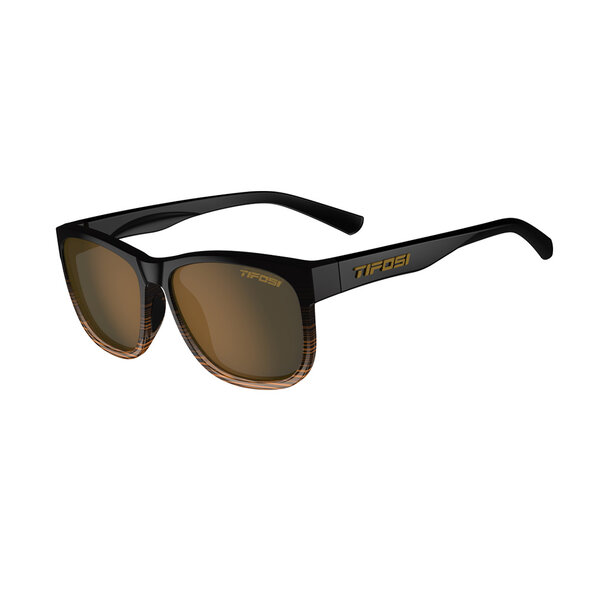Tifosi Optics Tifosi Swank XL Sunglasses - POLARIZED - BROWN FADE