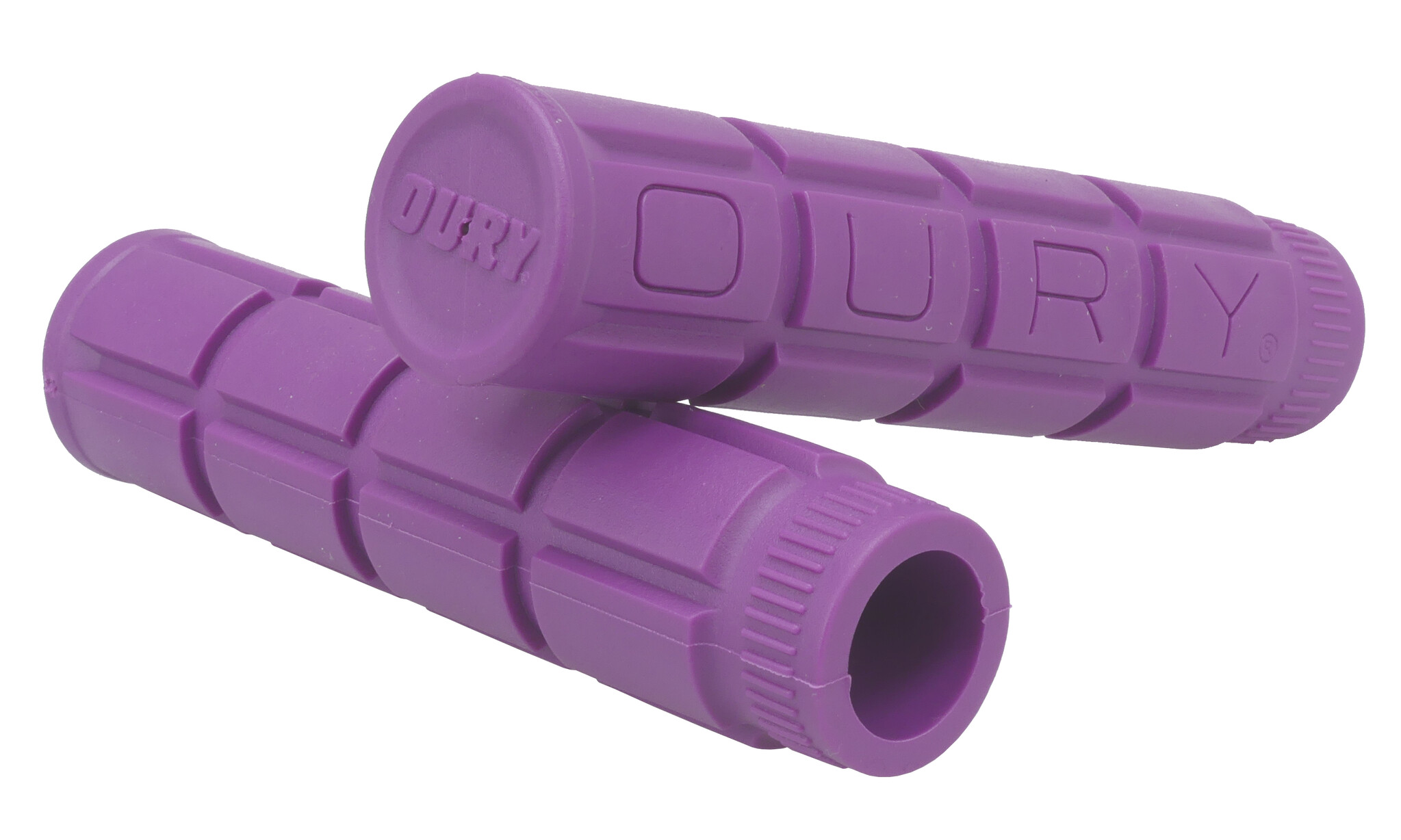 Oury V2 MTB mountain bicycle flangeless grips PURPLE Cartersville Bicycle Service Supply