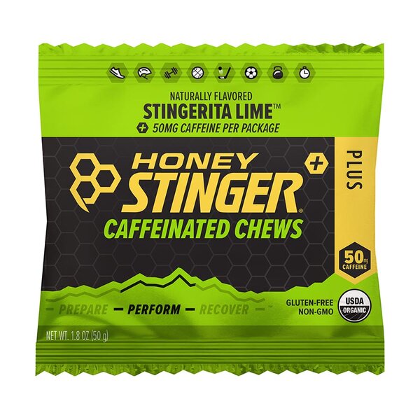 Honey Stinger Honey Stinger, Plus+ Performance, Chews, Stingerita/Lime (SINGLE SERVING)