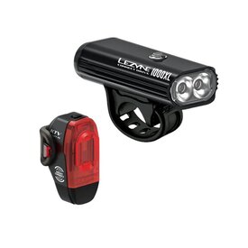 Lezyne Lezyne CONNECT SMART 1000XL Headlight / KTV SMART Taillight Set BLACK