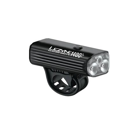 Lezyne MACRO DRIVE 1400+ Front Headlight - SATIN BLACK
