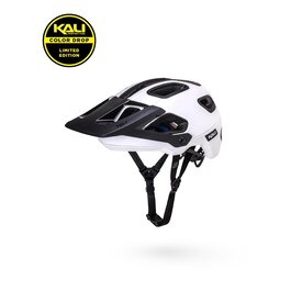 Kali Protectives Kali Protectives Cascade Enduro Helmet WHITE/BLACK LIMITED EDITION