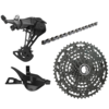 Shimano Cues U6000 10-Speed Bicycle Drivetrain Kit (Derailleur, Shifter, Chain, Cassette)