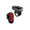 Lezyne KTV DRIVE Headlight / KTV DRIVE+ Rear Tail Light Combo Set BLACK