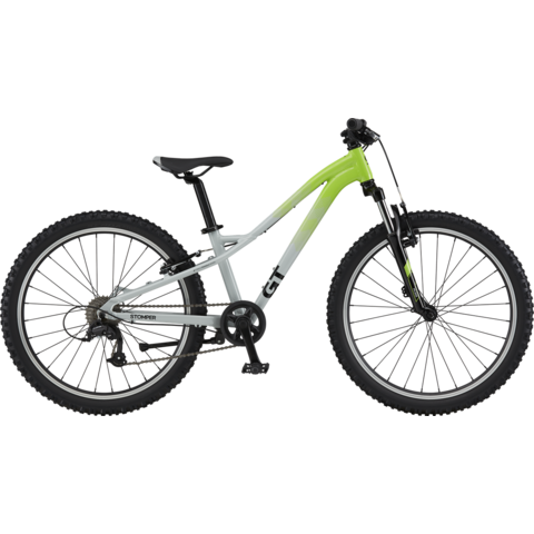 GT 24" Stomper HT Prime youth mountain bicycle - GREY/GREEN