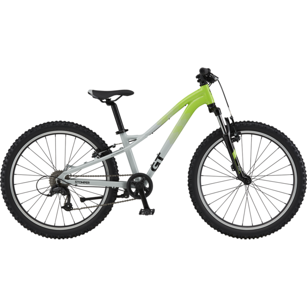 GT GT 24" Stomper HT Prime youth mountain bicycle - GREY/GREEN