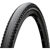 Continental Terra Hardpack Tire - 700 x 50 Tubeless, Folding, PureGrip, ShieldWall System - BLACK