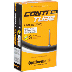 Continental Bicycle Inner Tube - 700c x 20 - 25mm - Presta Valve:  60mm - Continental
