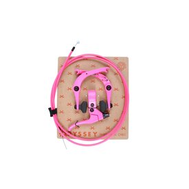 Odyssey Odyssey - Springfield - U-Brake, Cable, and Lever Brakeset (REAR) HOT PINK