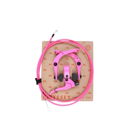 Odyssey - Springfield - U-Brake, Cable, and Lever Brakeset (REAR) HOT PINK