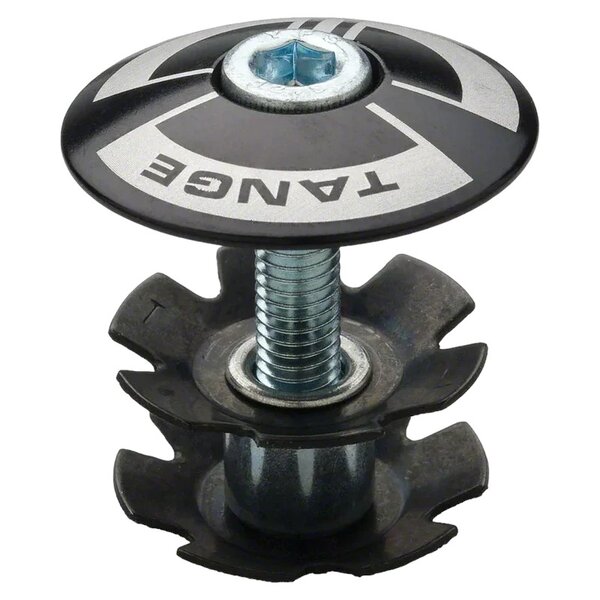 Tange Tange - Headset Stem Top Cap, M6 Bolt and Starnut For 1" Threadless