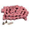 KMC BMX Bicycle Chain S1 (formerly Z410) 1/2" X 1/8" 112L - PINK
