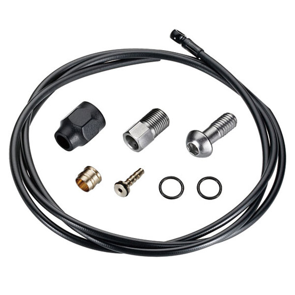 TRP TRP Hose Replacement Kit with Banjo, 5.0 x 2000mm Black
