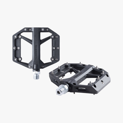 Shimano Deore PD-GR400 MTB flat pedals - BLACK
