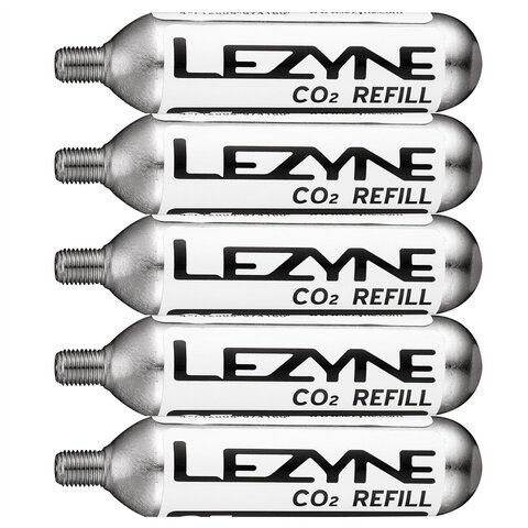 Lezyne 16G CO2 Threaded Cartridge (5 PACK)