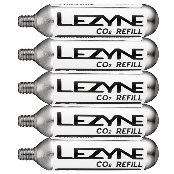 Lezyne Lezyne 16G CO2 Threaded Cartridge (5 PACK)