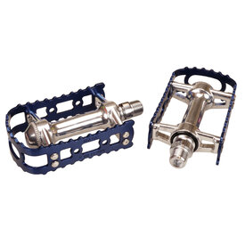 MKS MKS reissued BM-7 BMX bicycle pedals  - 9/16" - DARK BLUE