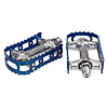 MKS reissued BM-7 BMX bicycle pedals  - 1/2" (ONE PIECE CRANKS) - VERY DARK BLUE