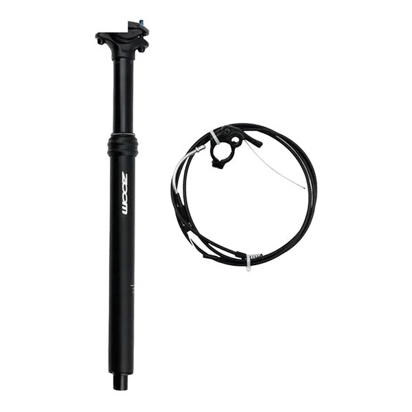 Zoom Zoom 31.6mm 125mm Travel Dropper Seatpost w/ Lever (internal cable routing)