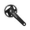 Shimano Cues FC-U4000-1 for 9/10/11 speed crankset 30T 170mm w/o chainguard w/ fixing bolt - BLACK