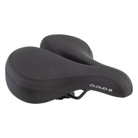 CLOUD-9 Cloud-9 C9 XL Memory Foam Airflow Saddle (Soft Touch Vinyl) - BLACK