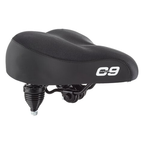Cloud-9 C9 Anatomic Cruiser Saddle (Lycra) - BLACK