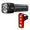 Knog Blinder 1300 bicycle headlight + Blinder R150 taillight combo set