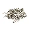 Nipple - 15g x 14mm - Brass - Silver - EACH