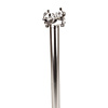 Micro adjust aluminum alloy bicycle seat post 25.4mm x 320mm - SILVER