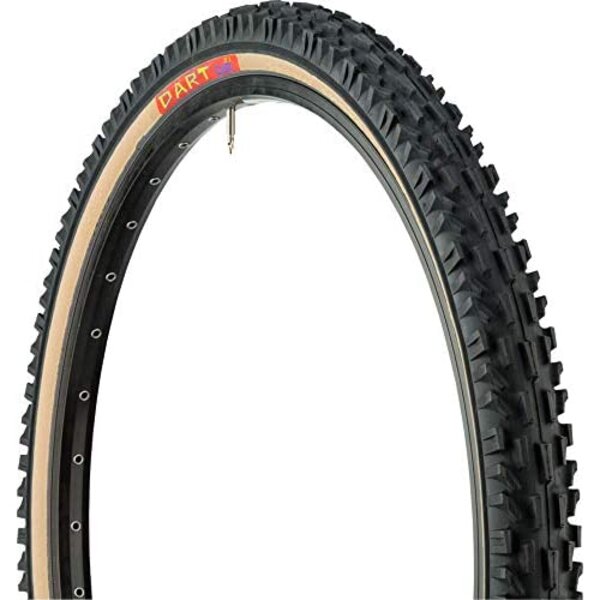 Panaracer Panaracer 26" X 2.1" DART folding old school MTB tire - Tan Skinwall