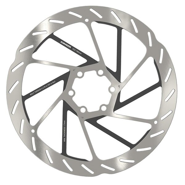 SRAM SRAM HS2 brake rotor 6-bolt, 180mm, ISO 6B