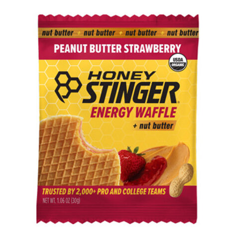 Honey Stinger Waffle  Peanut Butter & Strawberry (SINGLE SERVING)