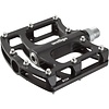 Wellgo B124 SEALED BEARING Platform Pedals, 9/16" - BLACK