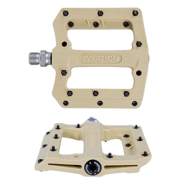 Fyxation Fyxation MESA MP Platform Pedals w/ Pins 9/16" - FRUITA SANDSTONE