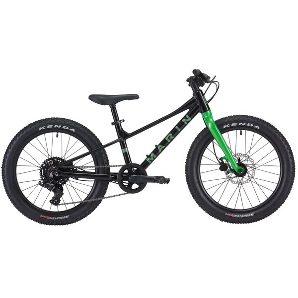 Marin Marin Bear Valley (20") Youth Single Speed Bicycle BLACK GREEN