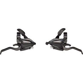Shimano Shimano ST-EF500-2A EZ-Fire Plus 3x8 Shift/Brake Lever Set for V-brake