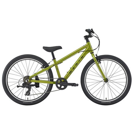 Marin Donky Jr. (24") Youth Six (6) Speed Bicycle METALLIC LIME GREEN