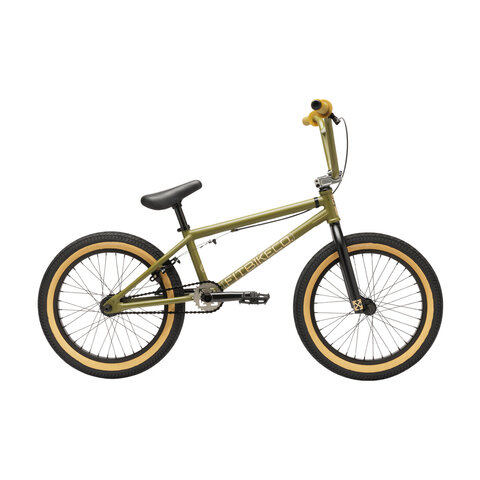 Fit Bike Co 18" Misfit BMX bicycle (18.0" TT) JUNGLE GREEN