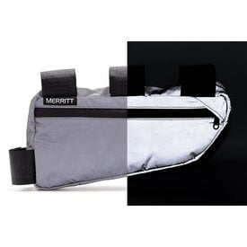 Merritt Merritt Corner Pocket XL Bicycle Frame Bag - REFLECTIVE