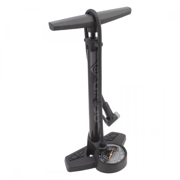 ORIGIN8 Origin8 MIDI Airaid Bicycle Tire Floor Pump w/ Gauge - BLACK