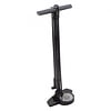 Origin8 MAXI PLUS Airaid Bicycle Tire Floor Pump w/ Gauge and HP/HV dual mode - BLACK