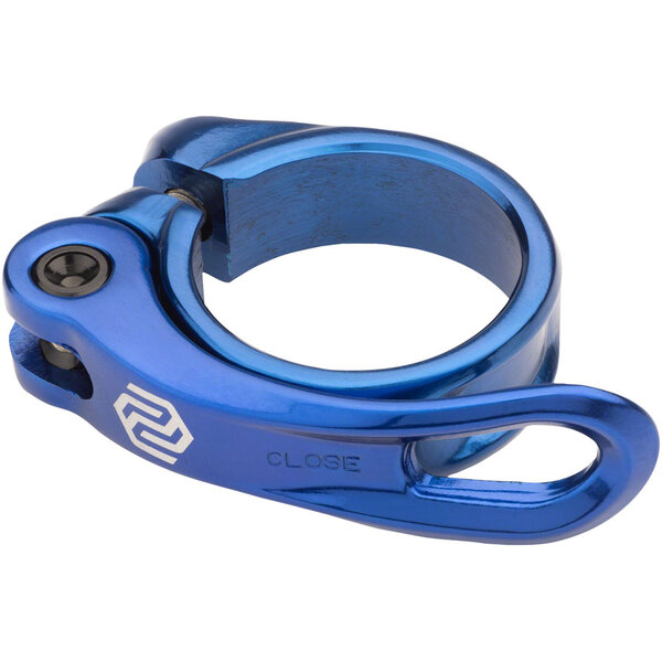 PROMAX Promax QR-1 Quick Release Seatpost Clamp - 34.9mm - BLUE