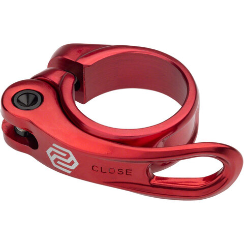 Promax QR-1 Quick Release Seatpost Clamp - 34.9mm - RED
