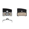 Shimano P04C-MF metal brake pad with fins for 4-Piston XTR (BR-M9220) and XT (BR-M8220) - PAIR (1 wheel)